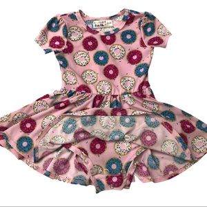 Dot Dot Smile Cap Sleeve Donut dress 6-12mo